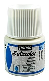 Краска для светлых тканей с микро-глиттером Pebeo Setacolor 45 мл, бриллиант