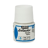 Pebeo Краска для темных и светлых тканей Setacolor 45 мл, 010 белый
