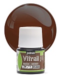 Витражная краска по стеклу и металлу Pebeo Vitrail  45ml, 11 коричневый